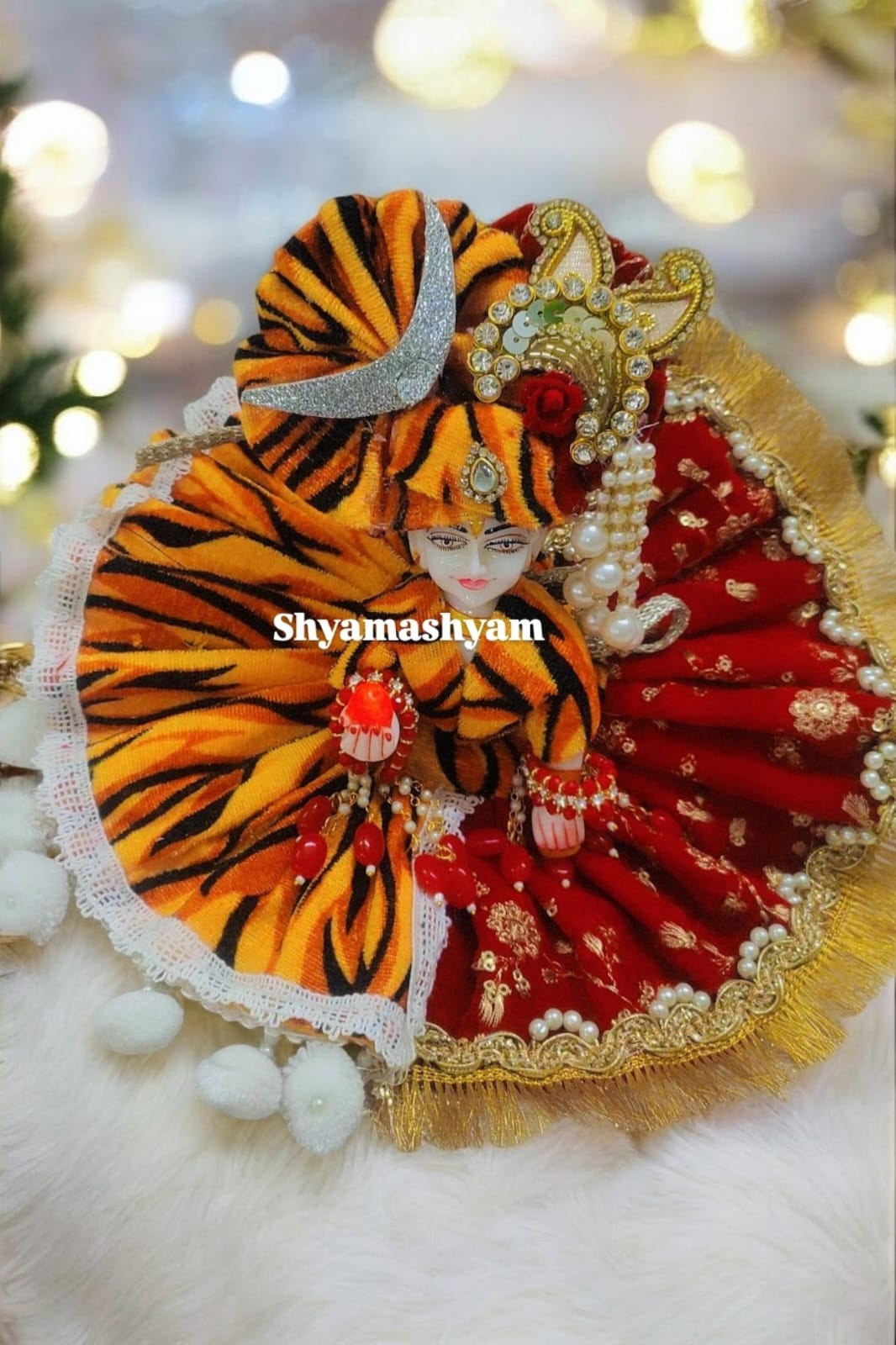 Shivratri Special red dress for laddu gopal