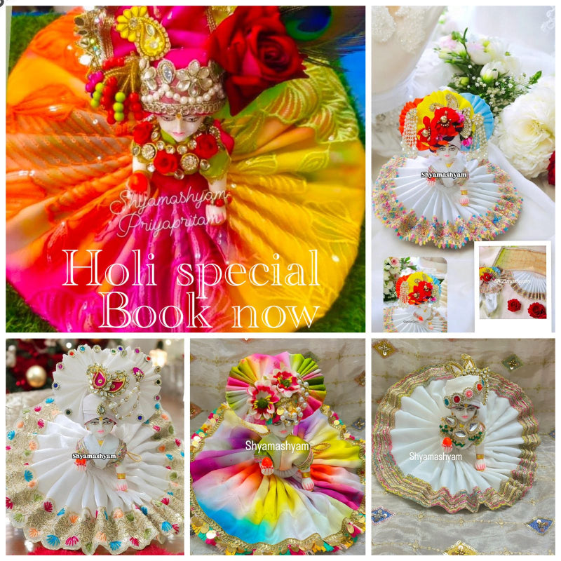 Holi poshak Buy 5+1 Free poshak combo all size aviable