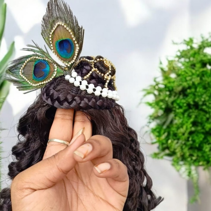 Exquisite Designer Hairpieces for Deities