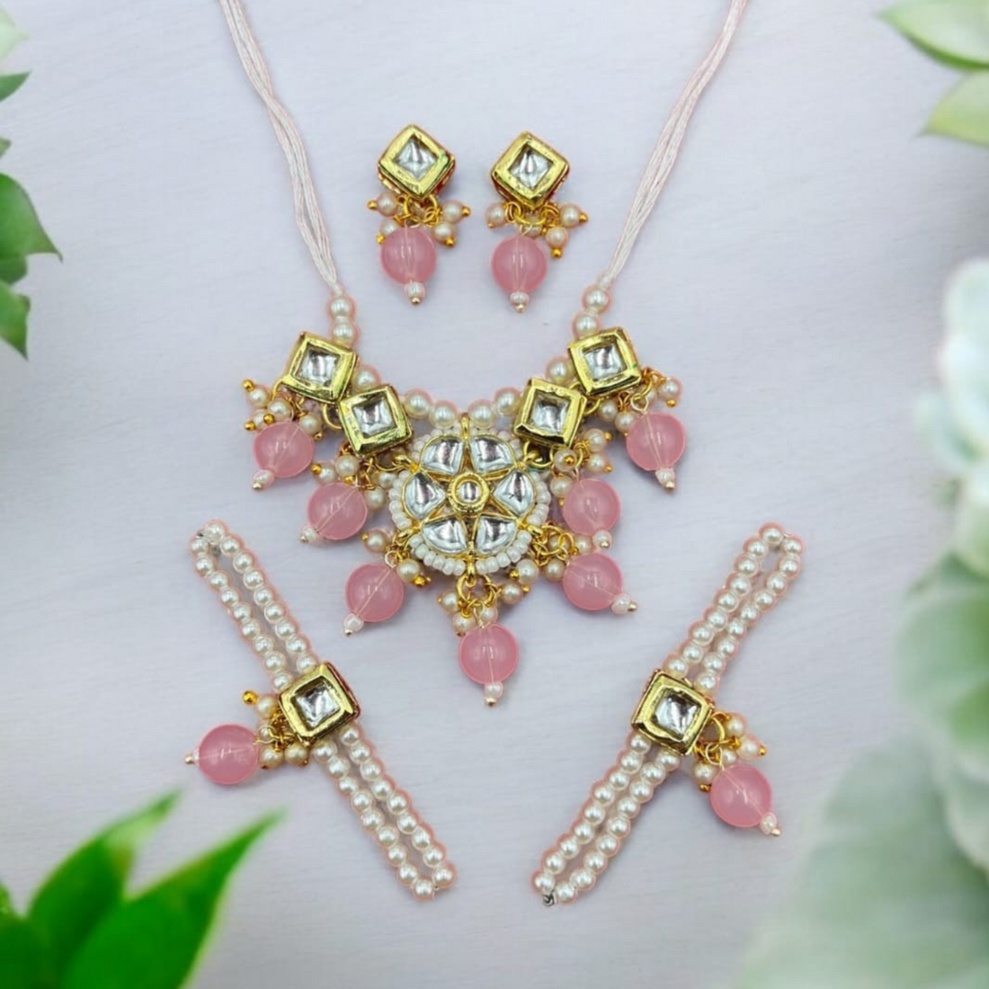 Beautiful Handmade jewellery -pink