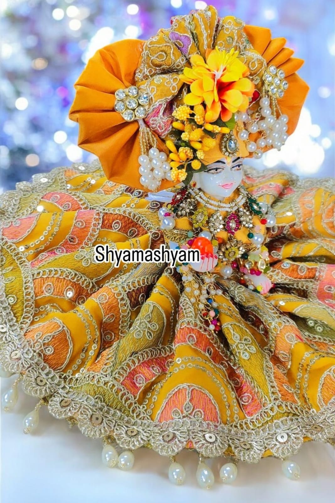 YELLOW Color savbysachi Premium poshak for Pranpriya